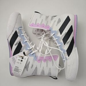 adidas gazelle silver green womens Box Shoes ADIDAS Box Hog 2 - White | Boxing Boots JQ9162 main image 1